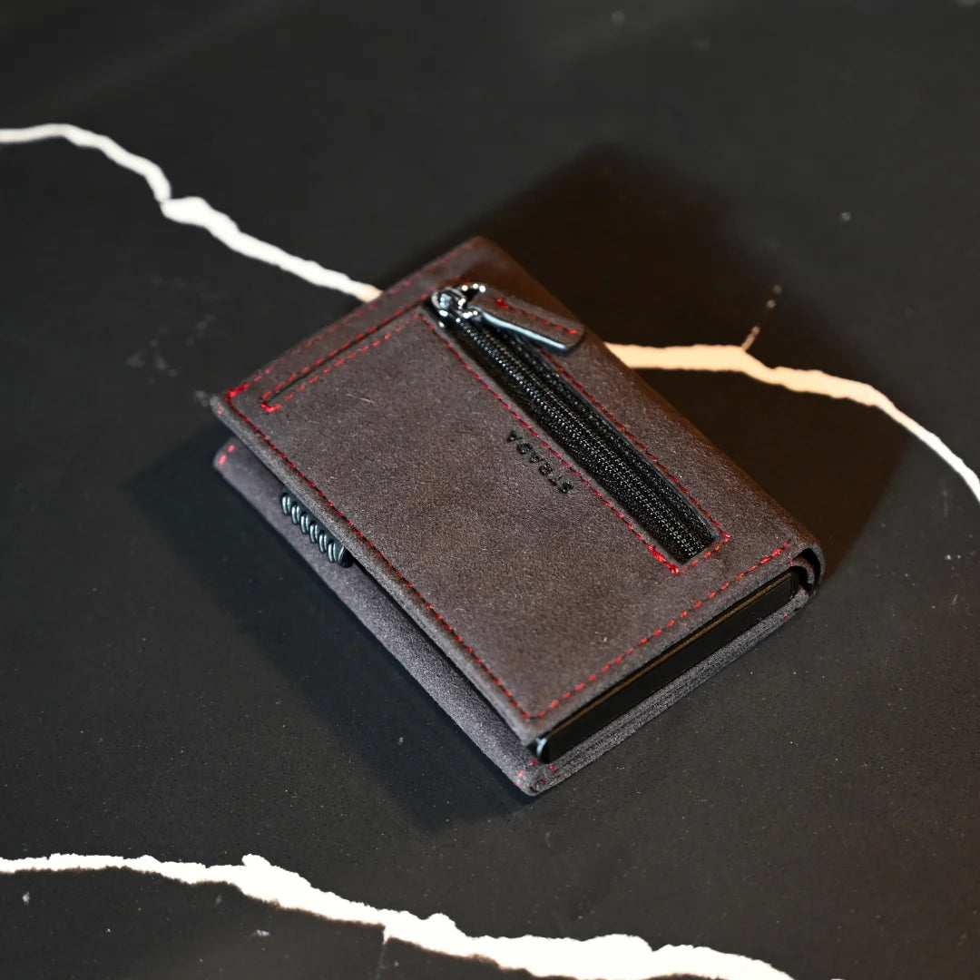 BILLETERA TITAN PRO™ Alcantara™ RFID