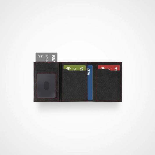 BILLETERA TITAN PRO™ Alcantara™ RFID