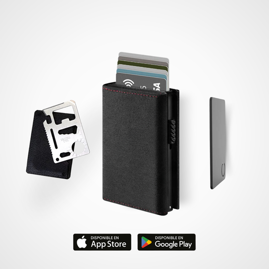 Kit Billetera TITAN PRO™ Alcantara™ RFID